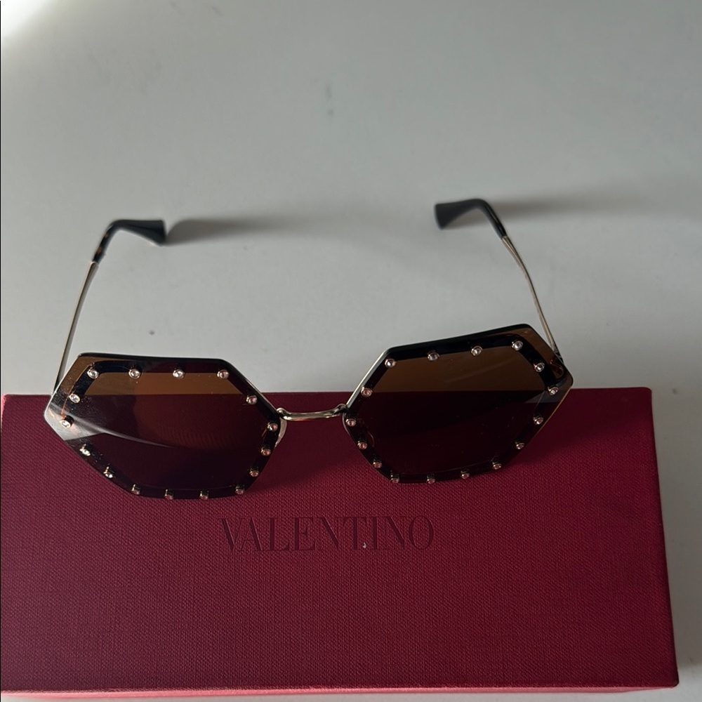 Valentino Brown Sunglasses